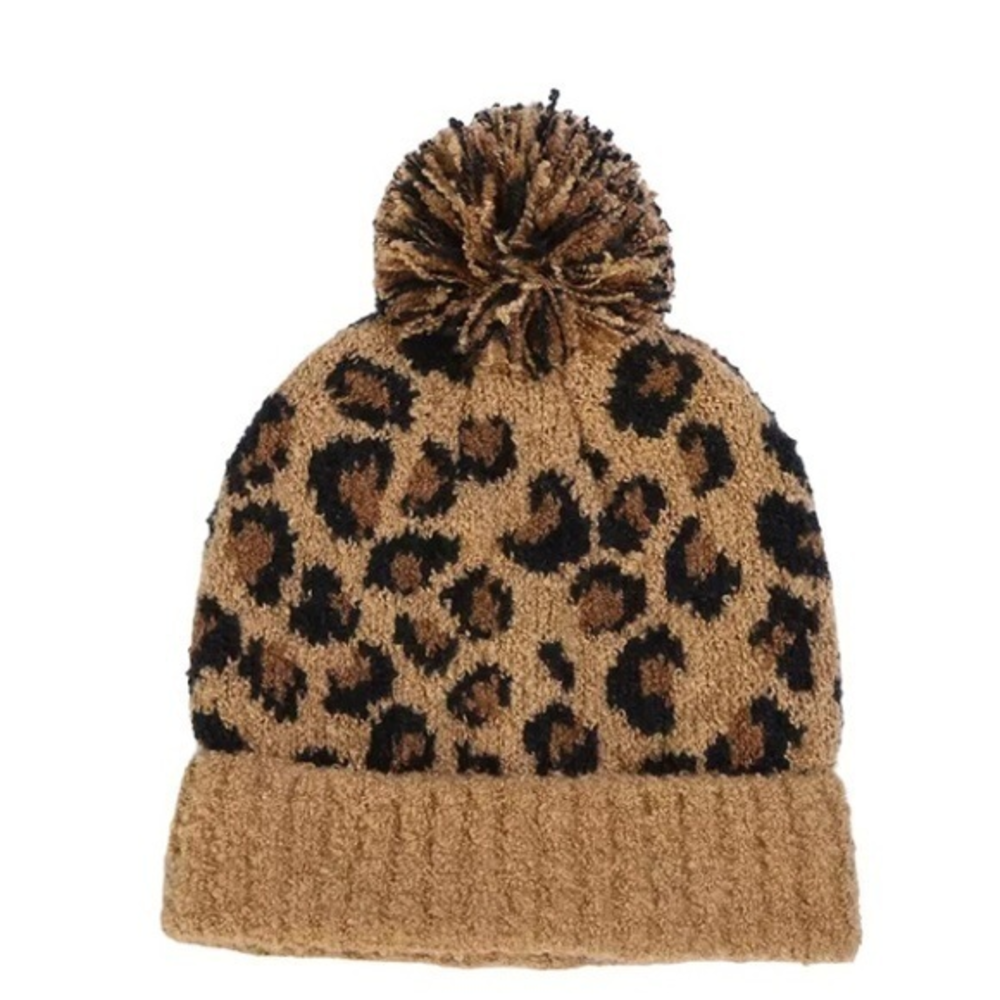 Leopard‎ Beanie